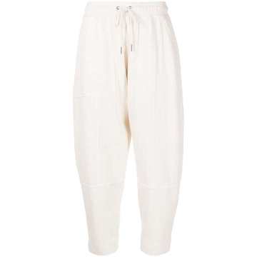 Surf cropped jogger trousers