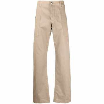 straight-leg trousers