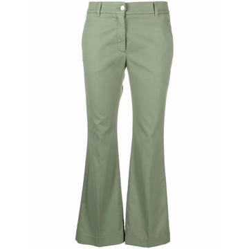 cropped chinos trousers