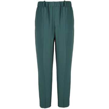 tapered cropped trousers