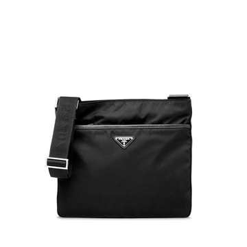 logo plaque shoulder bag