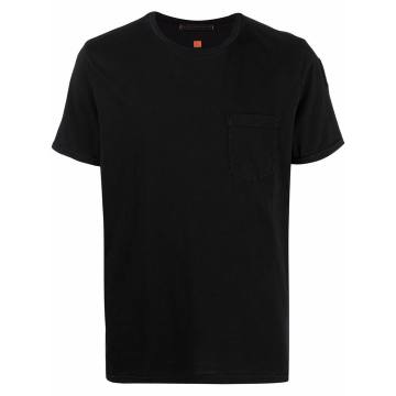 cotton patch-pocket T-shirt
