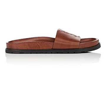 Jimmy Leather Slide Sandals