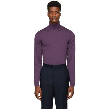 Purple Musso-P Turtleneck