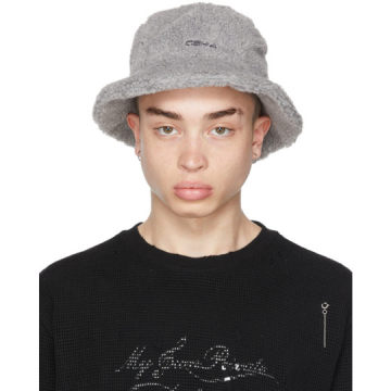 SSENSE 独家发售灰色 Filtered Realit 系列渔夫帽