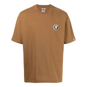 chest-logo patch T-shirt