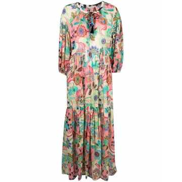 Elletropic maxi dress