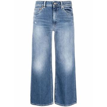 Avenue cropped-leg jeans