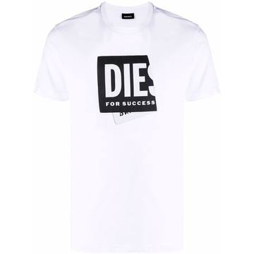 logo-print cotton T-shirt