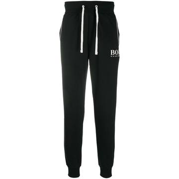 logo-print track pants