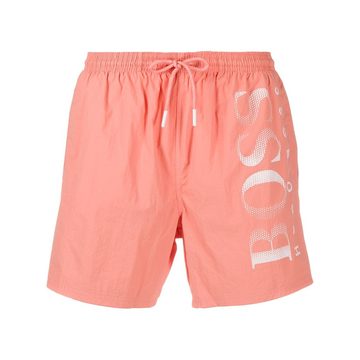 logo-print swim shorts