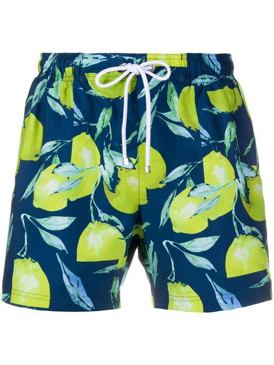 lemon-print swim shorts展示图