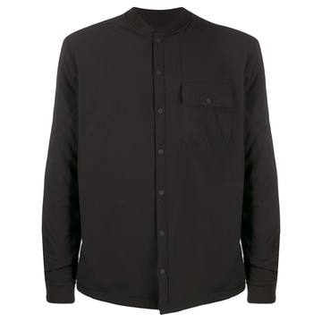 relaxed-fit shirt jacket