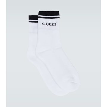 Gucci Logo棉质袜子