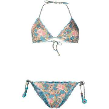 Melissa floral-print bikini set