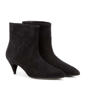 Cat suede ankle boots