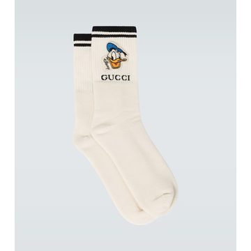 Disney x Gucci Donald Duck©棉质混纺袜子