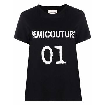 Semicouture 01 print T-shirt