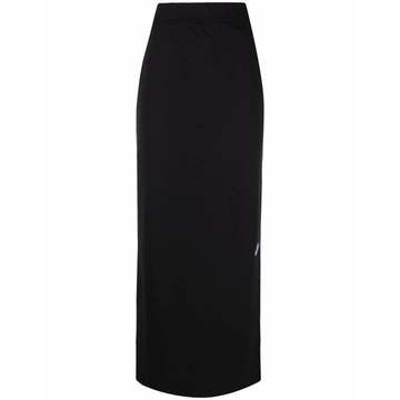 logo maxi skirt