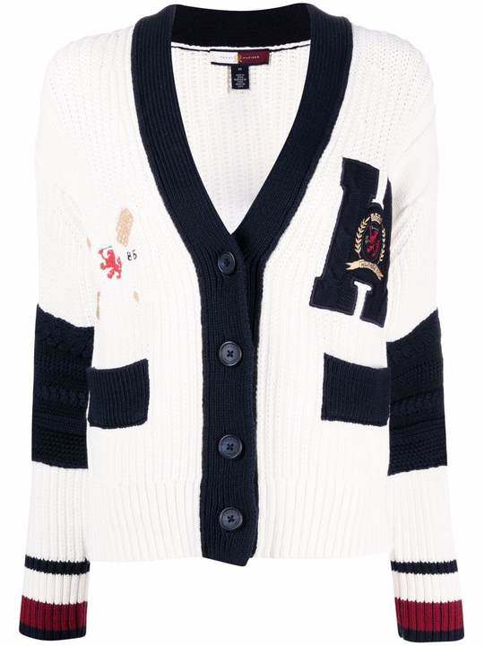 Crest Golf Letterman Cardigan展示图