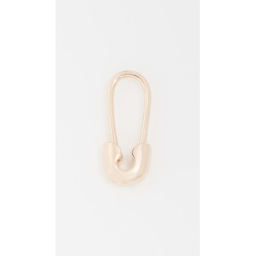 14k Safety Pin Earring