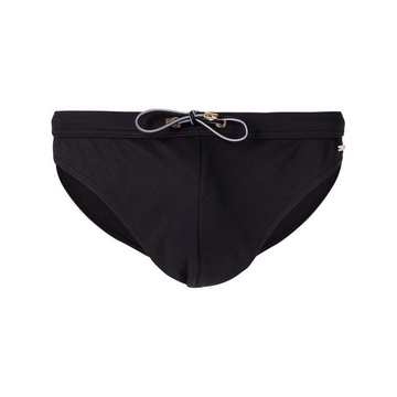 drawstring-waist swimming briefs