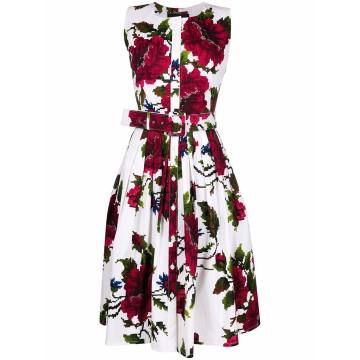 Audrey floral-print dress