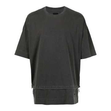 double-layered cotton T-shirt