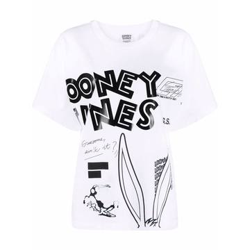 Looney Tunes-print organic-cotton T-Shirt