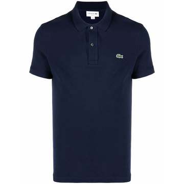 logo-embroidered polo shirt