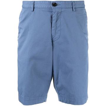 cotton-blend chino shorts