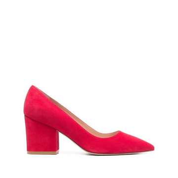 Luna 75 block heel pumps