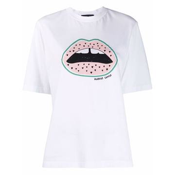 love heart lips T-shirt