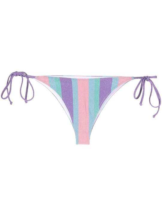 Marielle striped bikini bottoms展示图