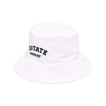 embroidered-logo sun hat