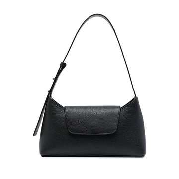 Envelope leather shoulder bag