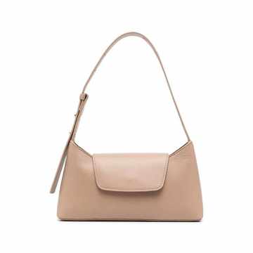 Envelope leather shoulder bag