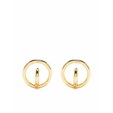 small Saturn earrings