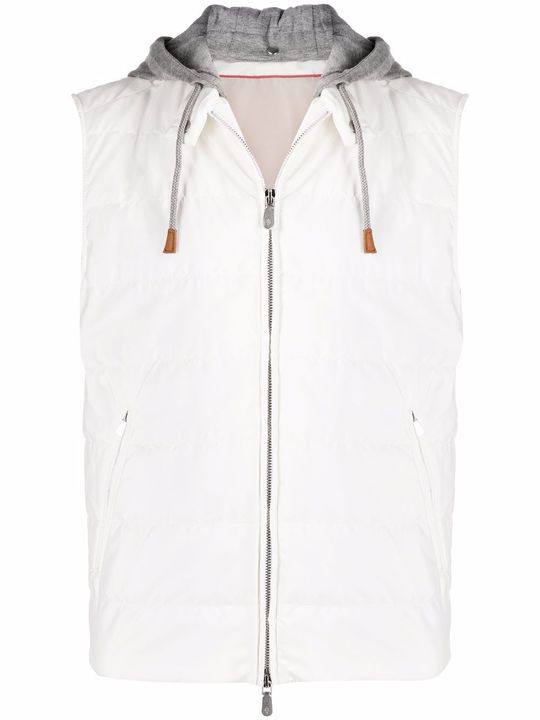 hooded gilet jacket展示图