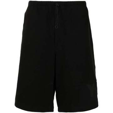 knee-length drawstring shorts