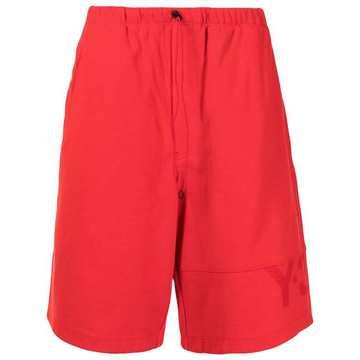 knee-length drawstring shorts