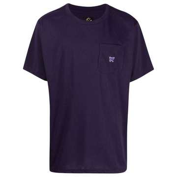 logo patch-pocket T-shirt