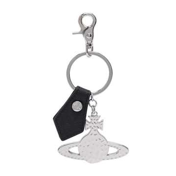 Debbie Hammered Orb keyring