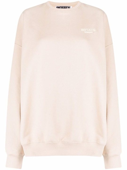 organic cotton logo sweatshirt展示图