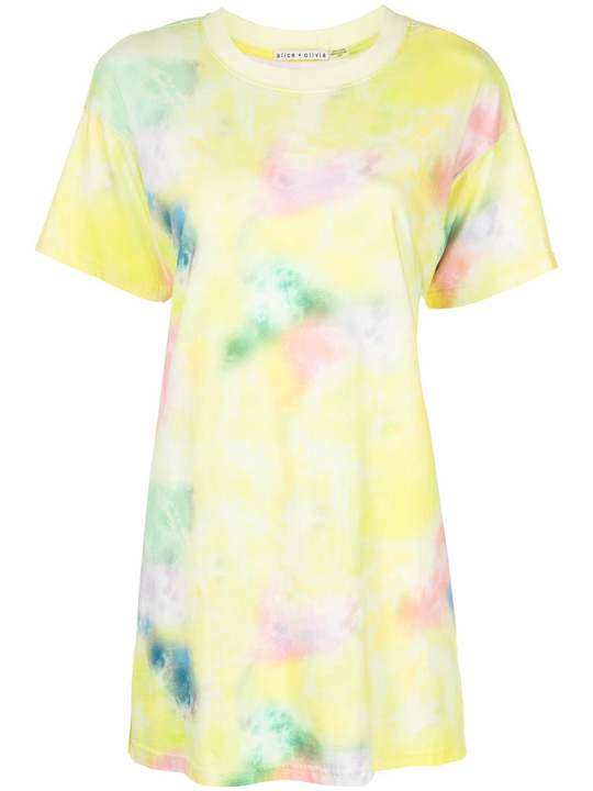 Garner tie-dye T-shirt dress展示图