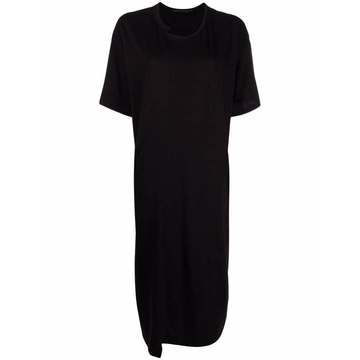 long cotton T-shirt dress