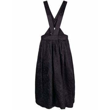 jacquard pinafore skirt