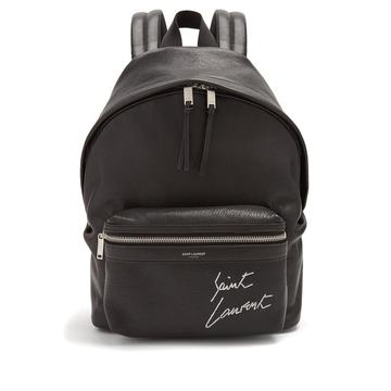 City mini leather backpack