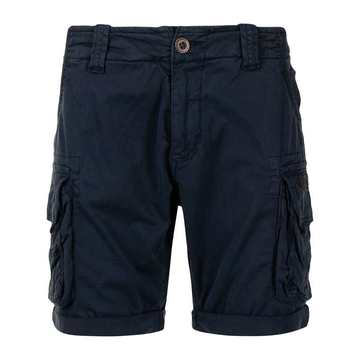 logo-embroidered cargo shorts