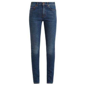 Mid-rise skinny jeans